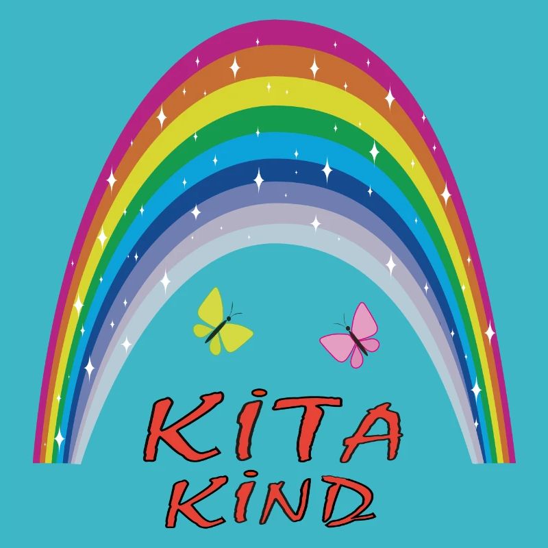 Kita Kindergarten Regenbogen Schmetterlinge