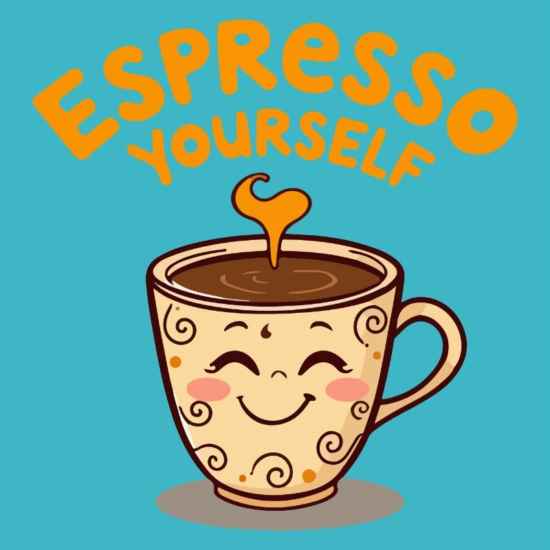 Cute Coffee Mug Stress Reliever Design