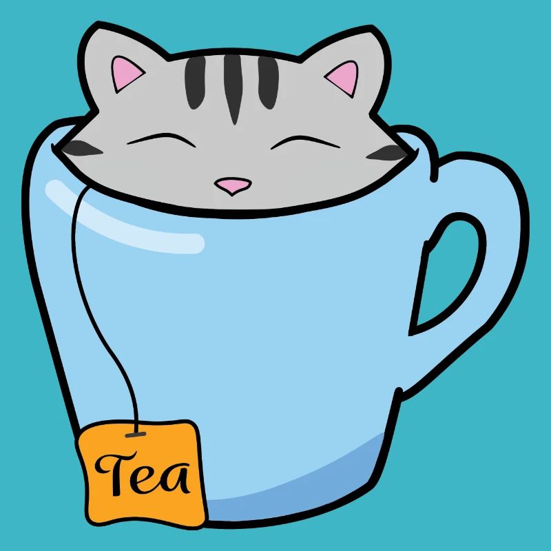 Teetasse Katze