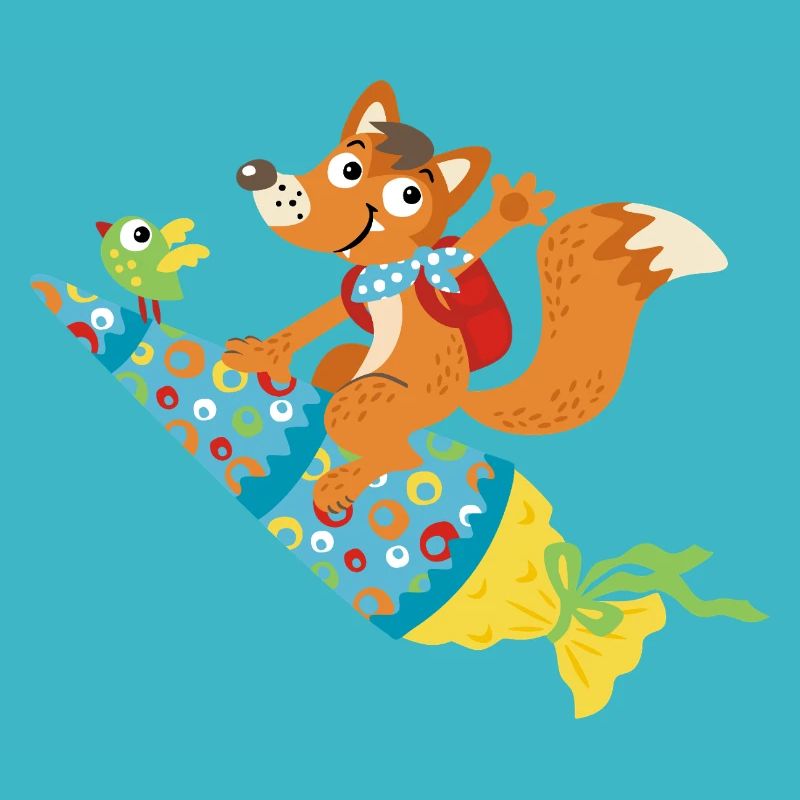 Einschulung Fuchs, Hurra ich bin ein Schulkind!