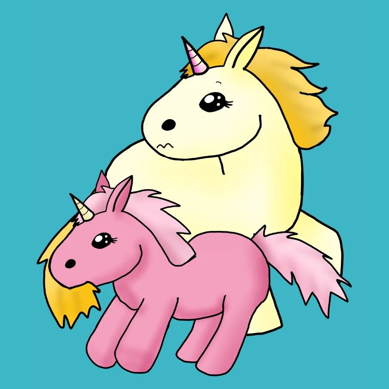 Freches Einhorn