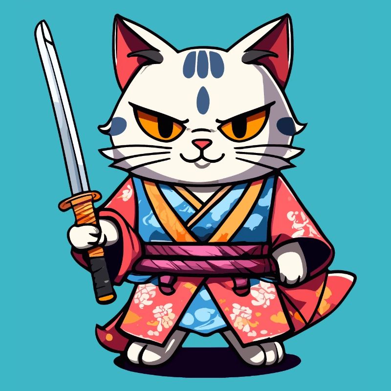 Samurai-Katze #34