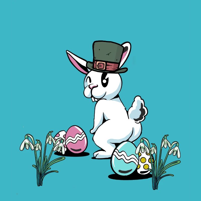 Easter Bunny Easter Easter Festival Easter Eggs Nest Child