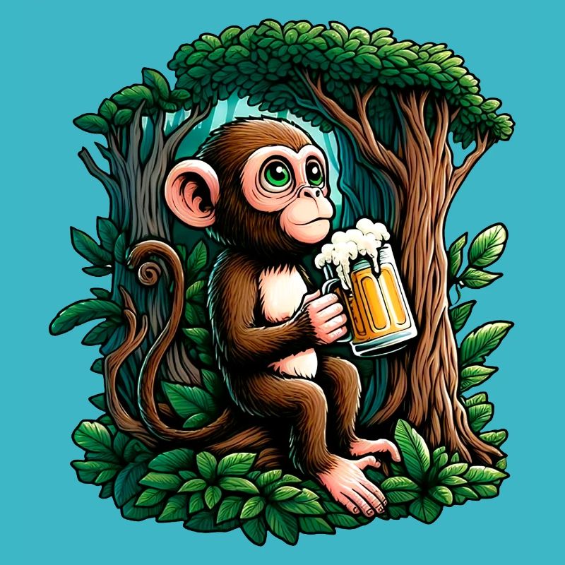 Casual Beer Monkey