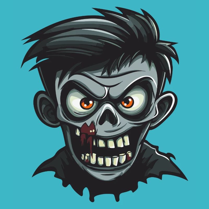 Zombie Halloween Comic