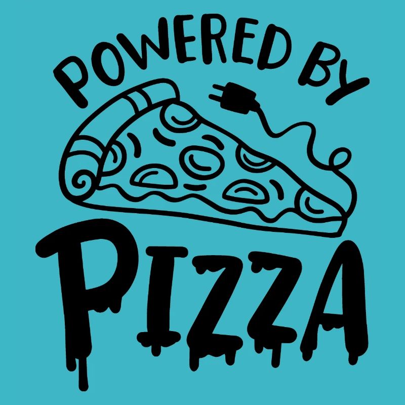 Powered by pizza