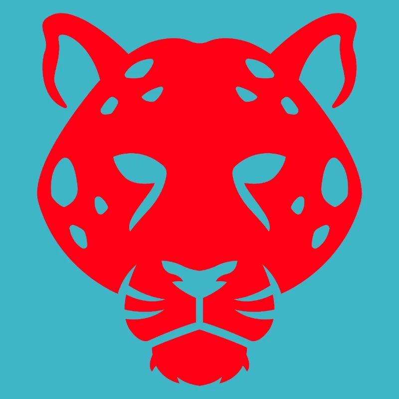 Panther Head Digitale Kunst