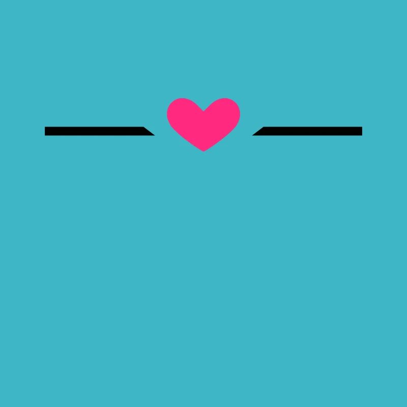 Line Heart Ornament