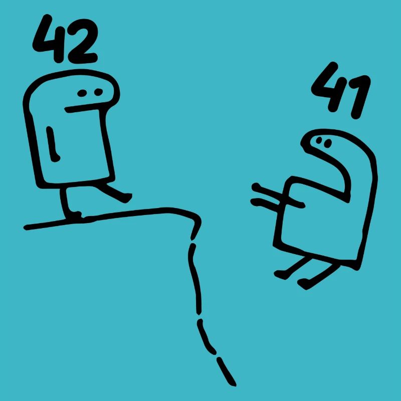 42 ans - Cadeau 42e Anniversaire Amusant 42 ans