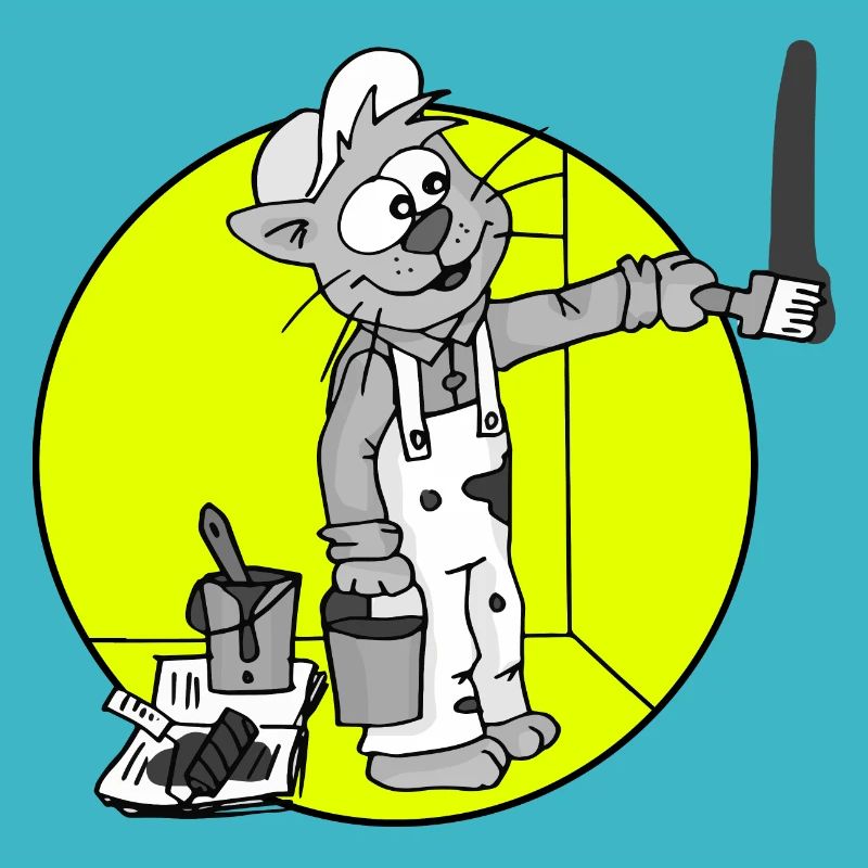 Occupation Painter Retro