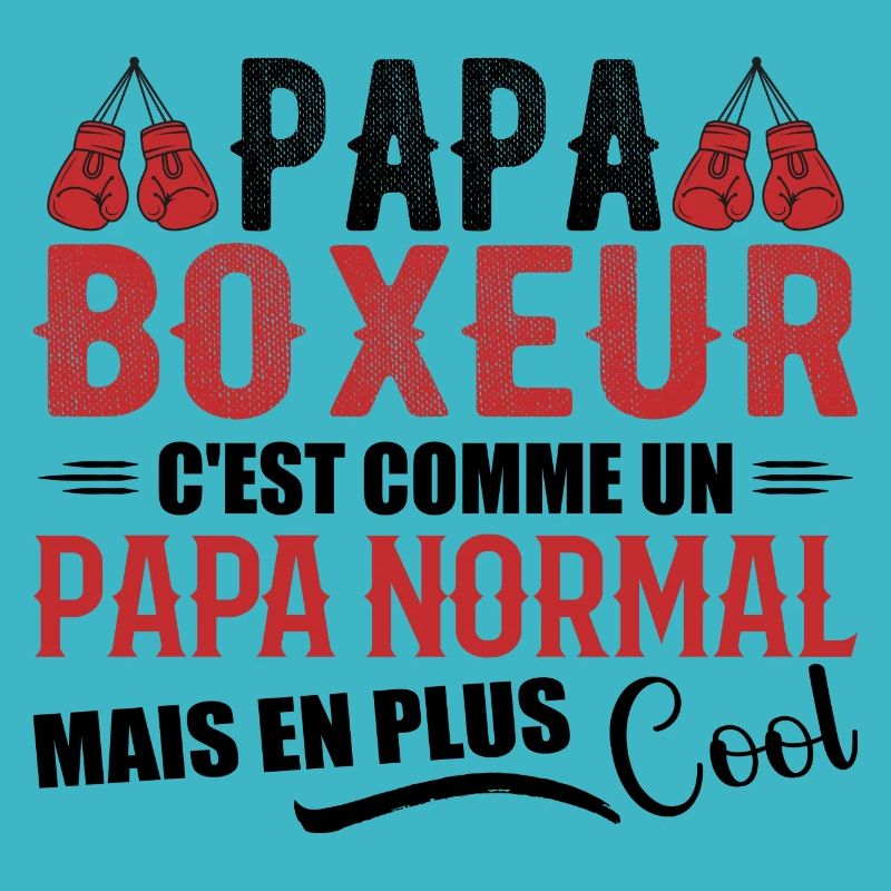 Papa Boxer Humor Coach Boxer Geschenk
