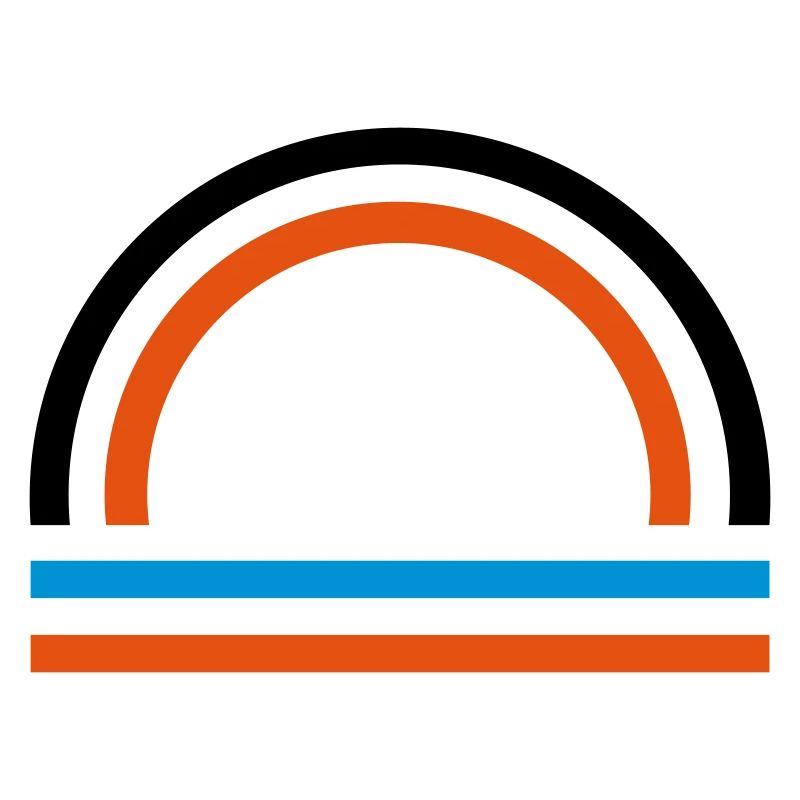 Bow with Lines - Retro Style Deco