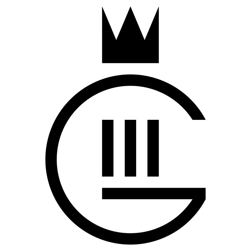 Monogramm Gustaf III.