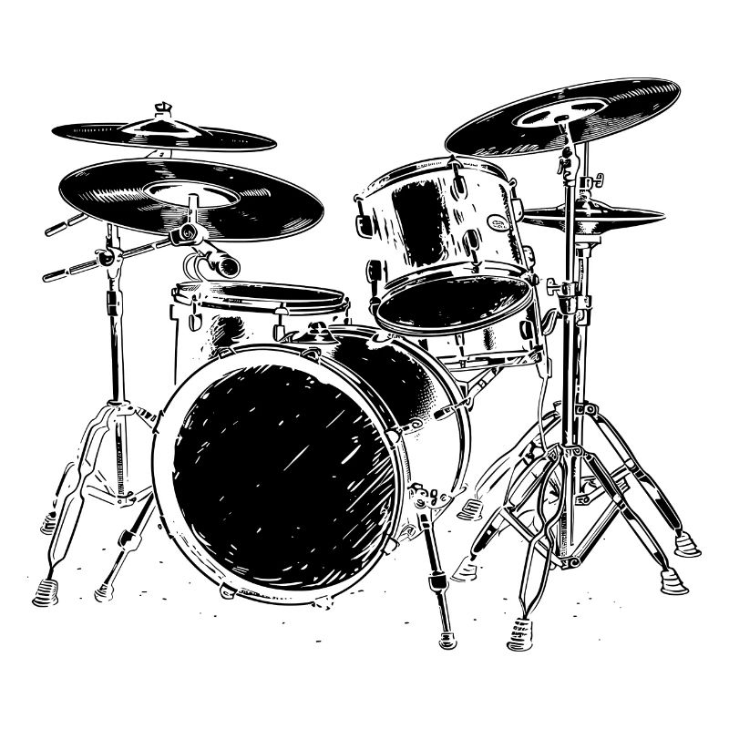 Drumkit Drawing