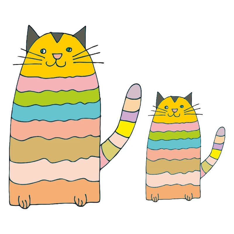 Chat Mère Enfant