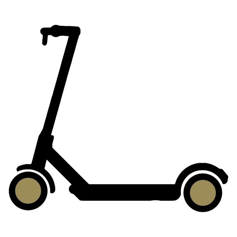 E-Scooter Eroller Comicdesign Geschenkidee