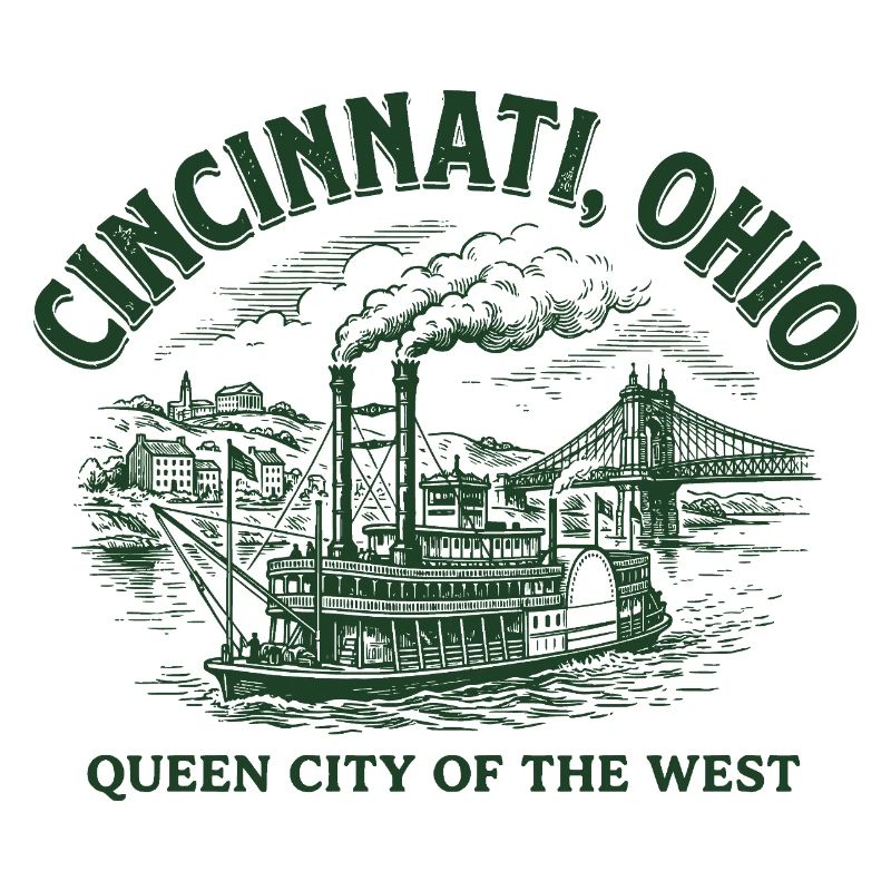 Cincinnati Dampfschiff Erbe