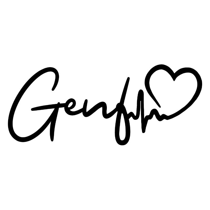 Genf Herzschlag Schweiz Genf