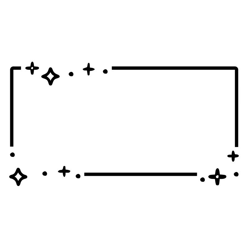 Sternchen Sterne Rahmen