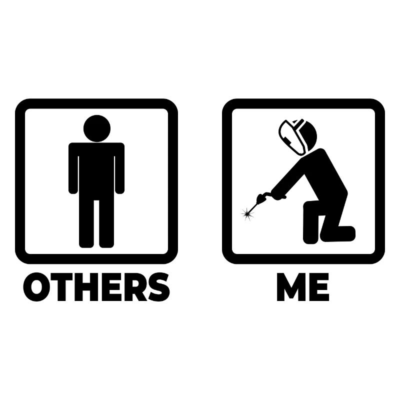 Welding stick figures