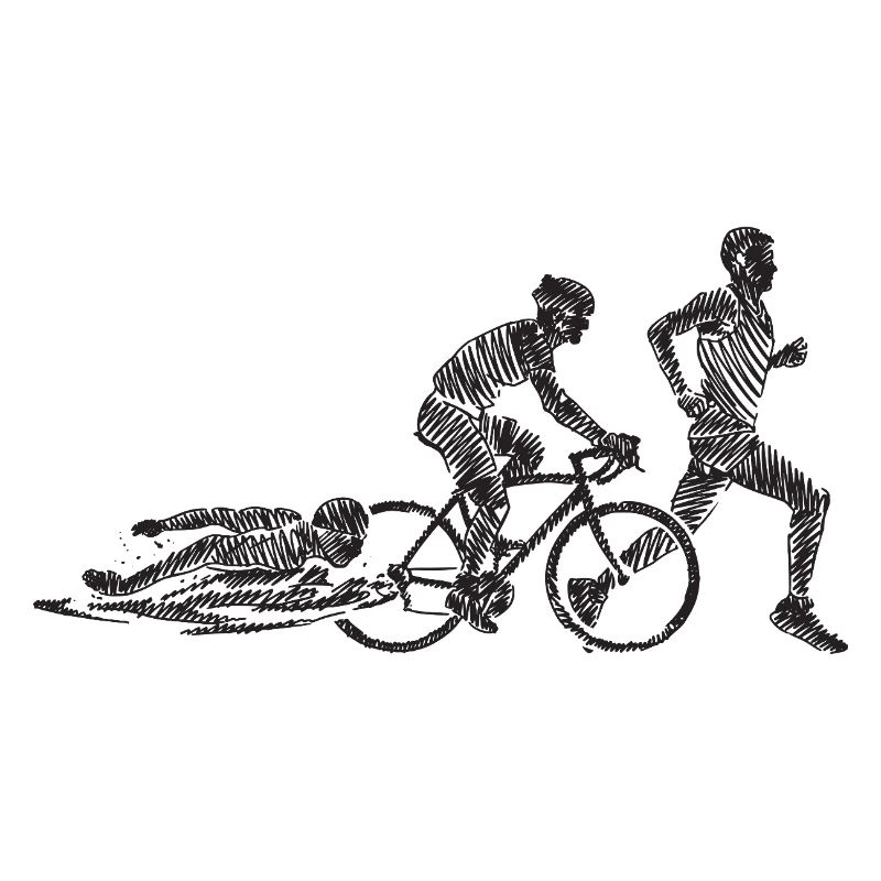 Radfahrender Zombie-Circuit