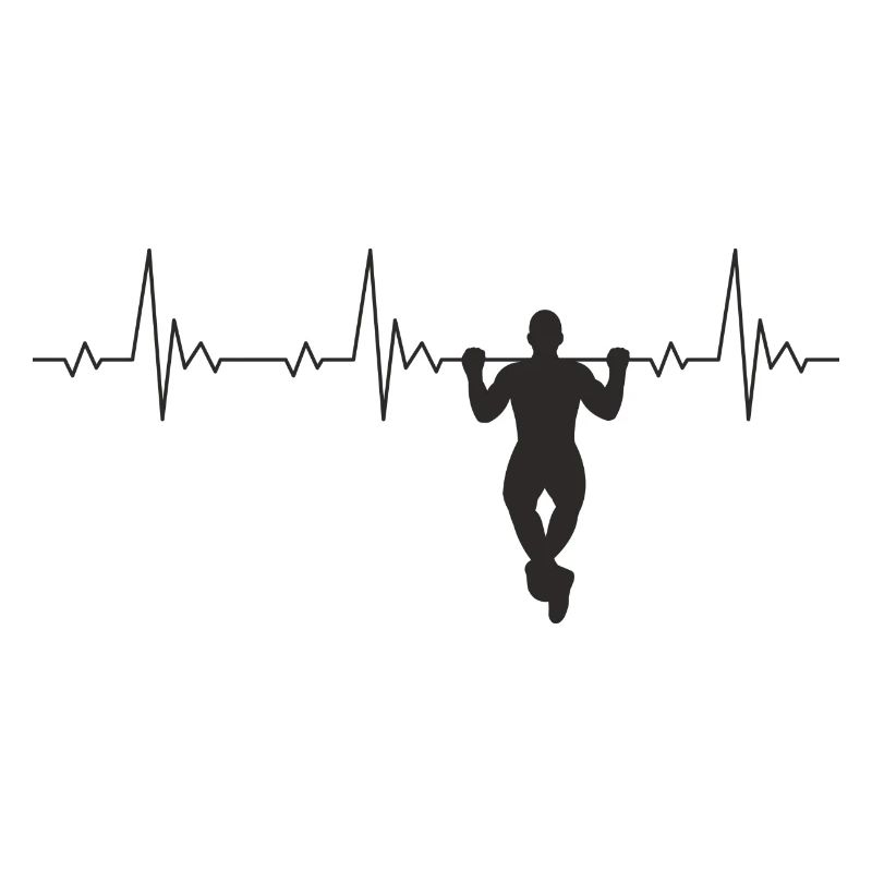 Calisthenics Heartbeat Pull-Up ECG