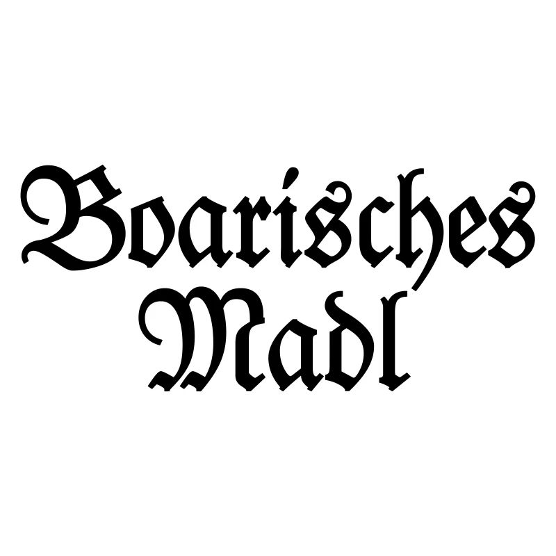 Boarisches Madl - Ein Mädel aus Bayern