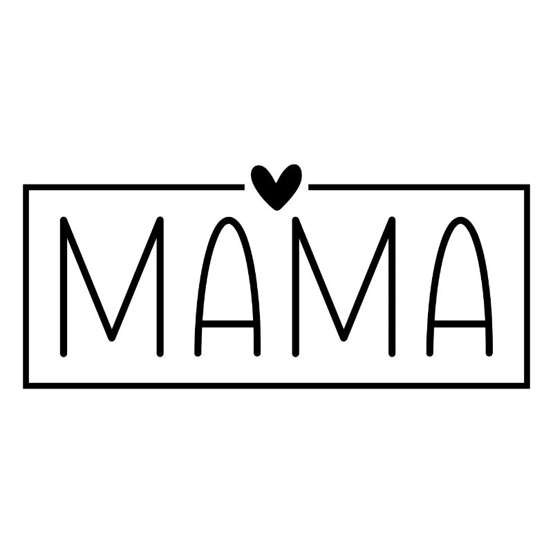 Mama Rahmen Herz Mutter Liebe Muttertag Geschenk