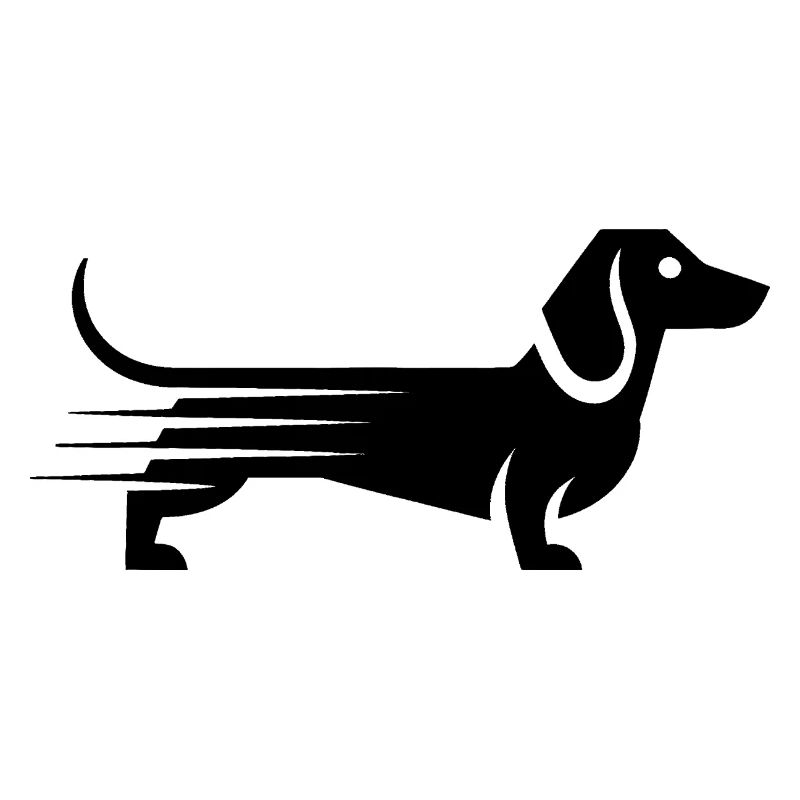Teckel - Cool Pet Logo