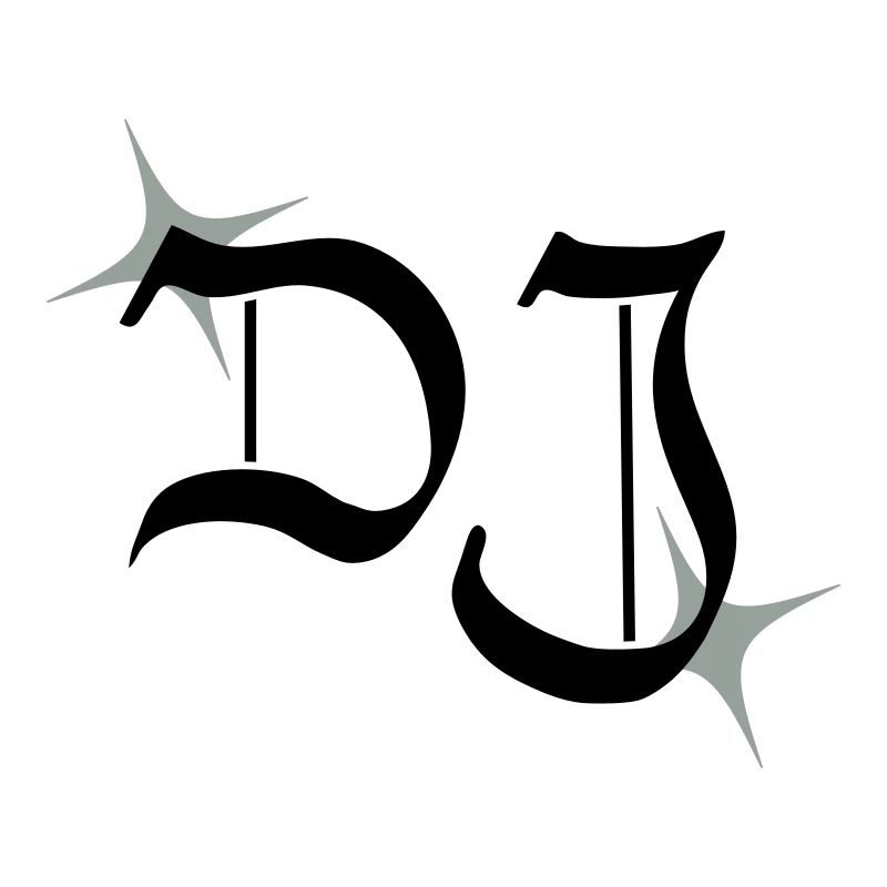 DJ monogram