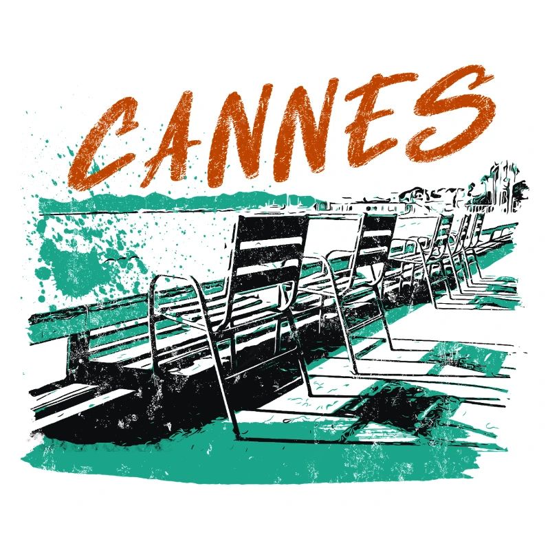Cannes Côte d'Azur Illustration