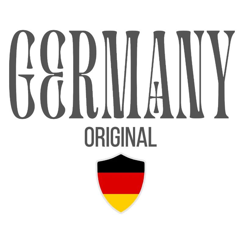 Flagge Deutschlands, made in Germany