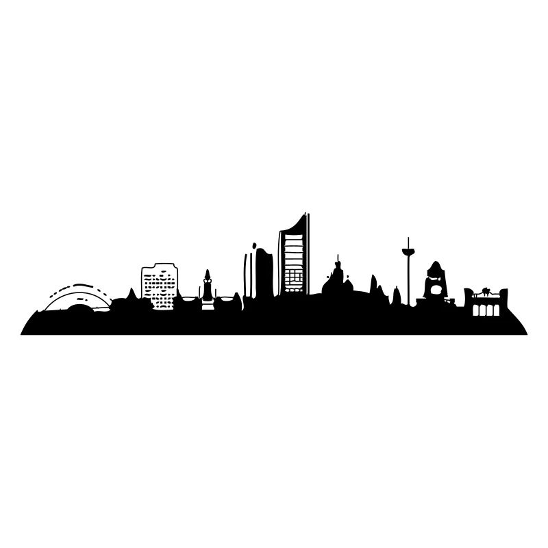 Leipzig Skyline