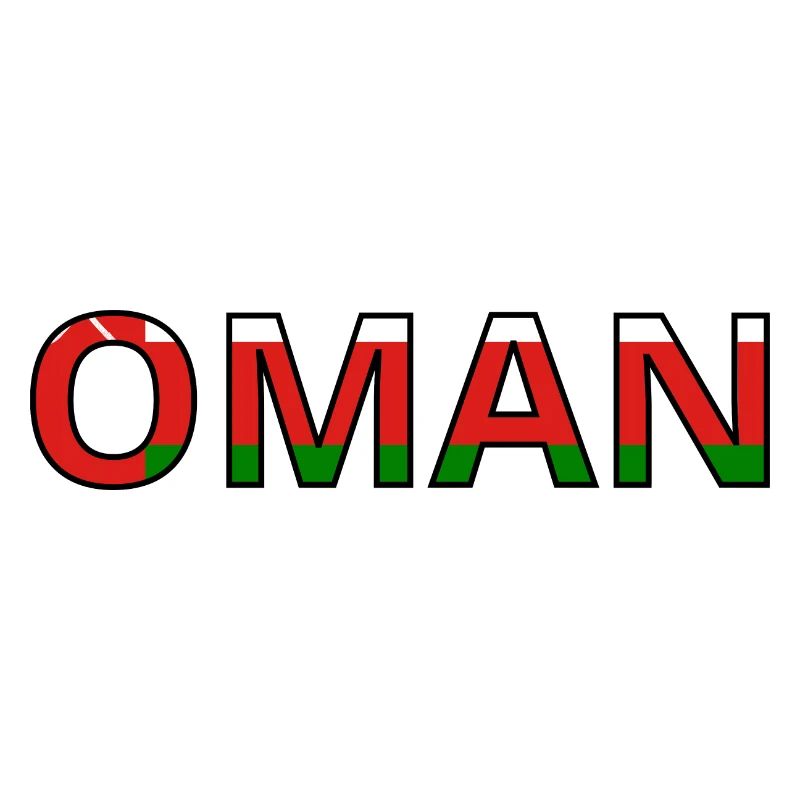 Drapeau Oman