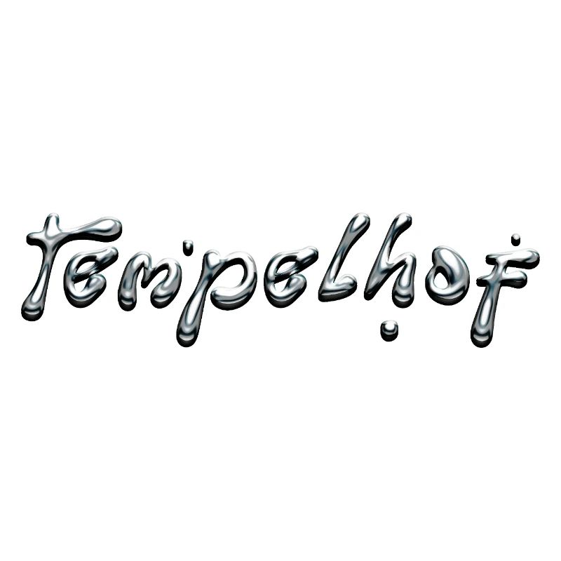 Typographie Tempelhof Liquid Chrome