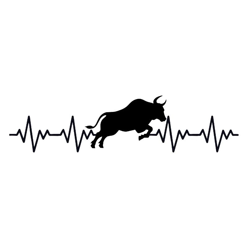Stier Spanien Spanisch EKG Herzschlag