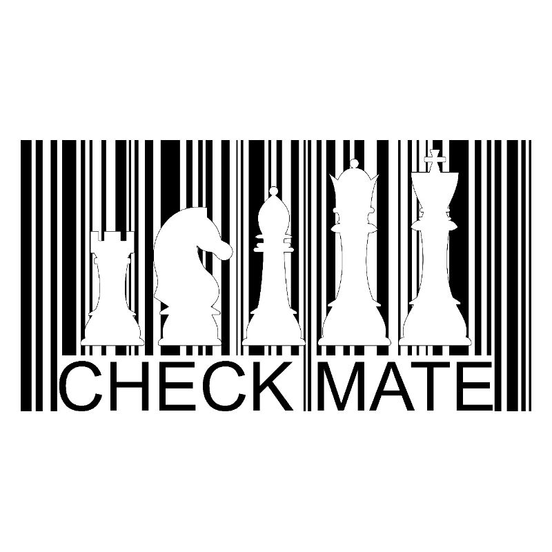 Barcode Chess Pieces