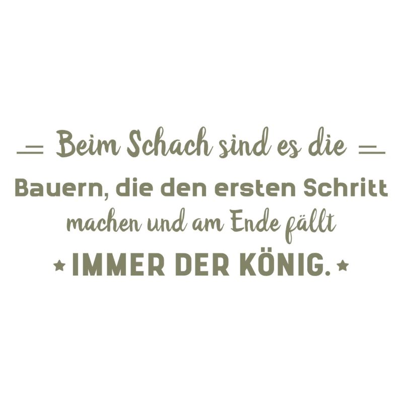 witzige Sprüche Bauer vs. König