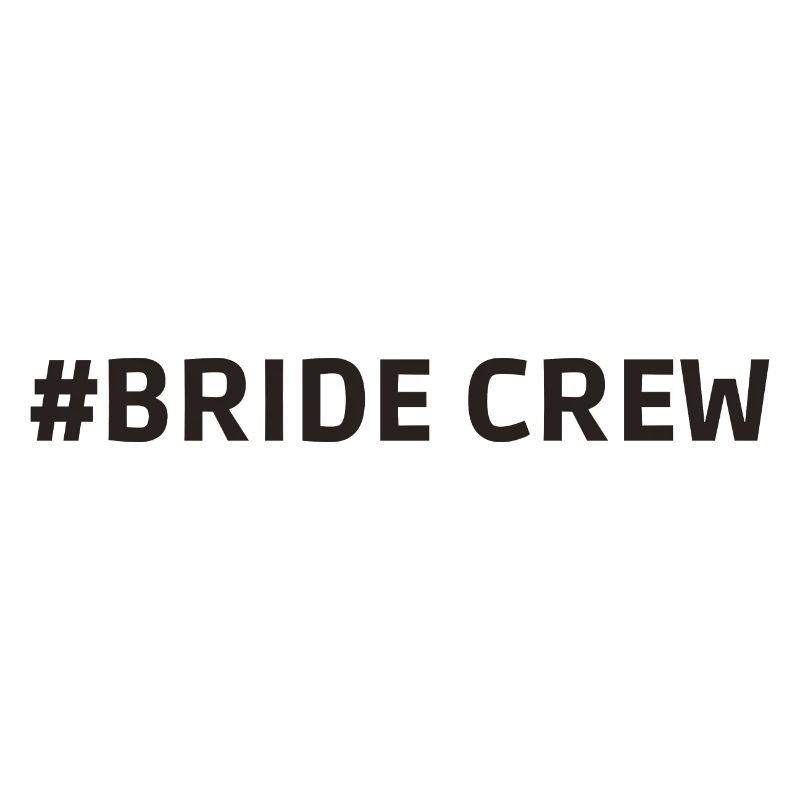 Bride Crew Wedding Party Crew (Équipage de mariage de mariée)