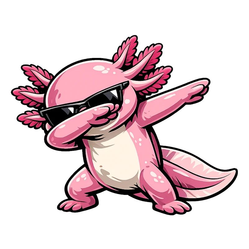 Dabbing Axolotl