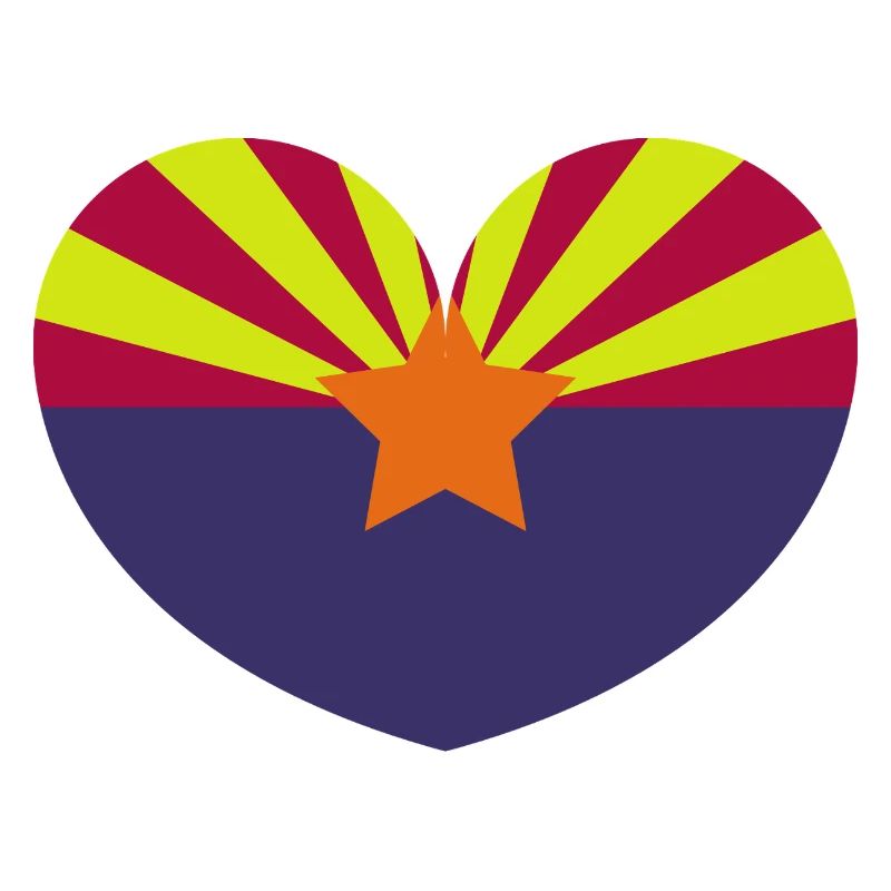 Drapeau du cœur de l’Arizona