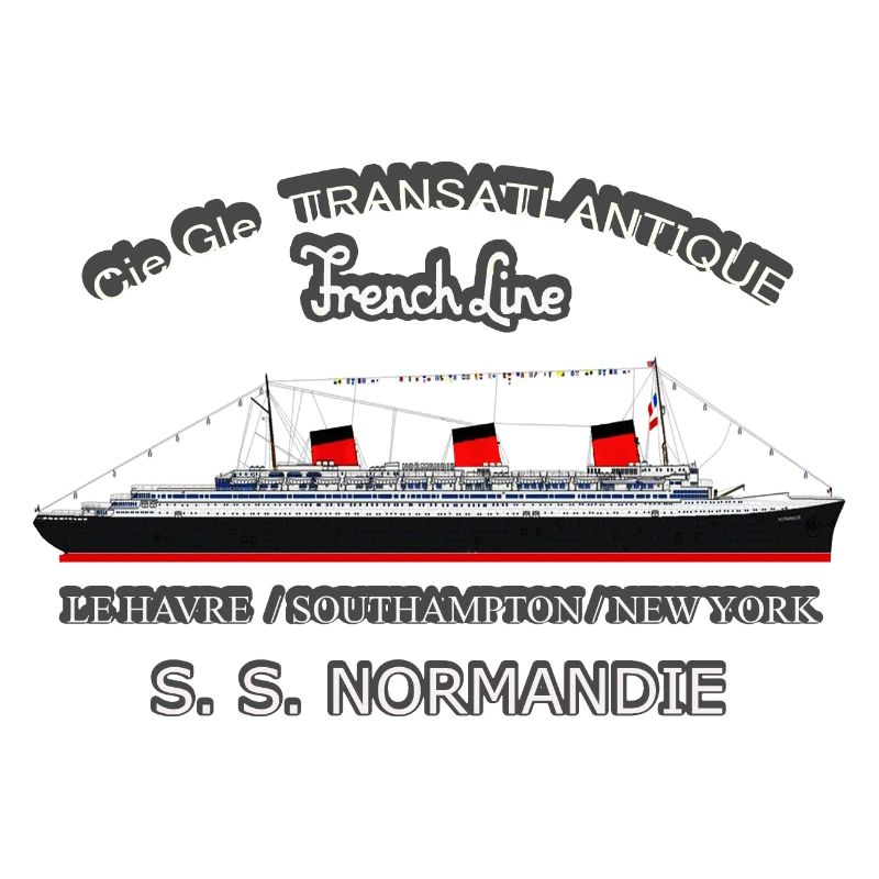 LINER NORMANDY SCHÖPFUNG LOUIS RUNEMBERG