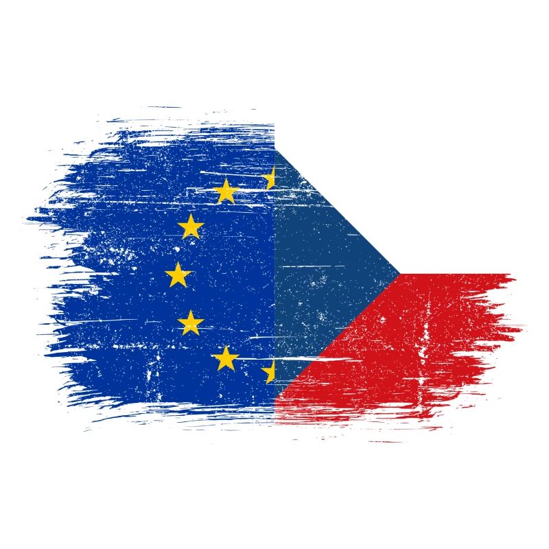 Eu europe drapeau de la République tchèque