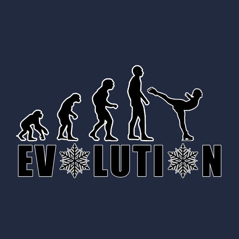 EVOLUTION FIGURE SKATING WINTER SNOW