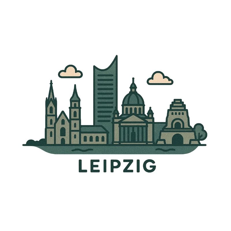 Leipzig Skyline 