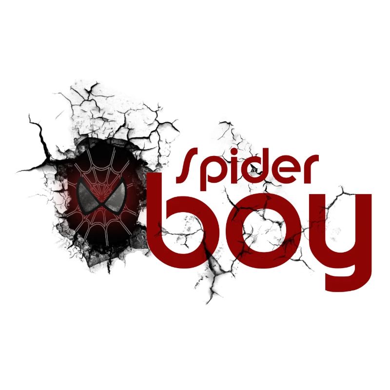 Spinnentier-Held: Karminrotes Netz-Emblem