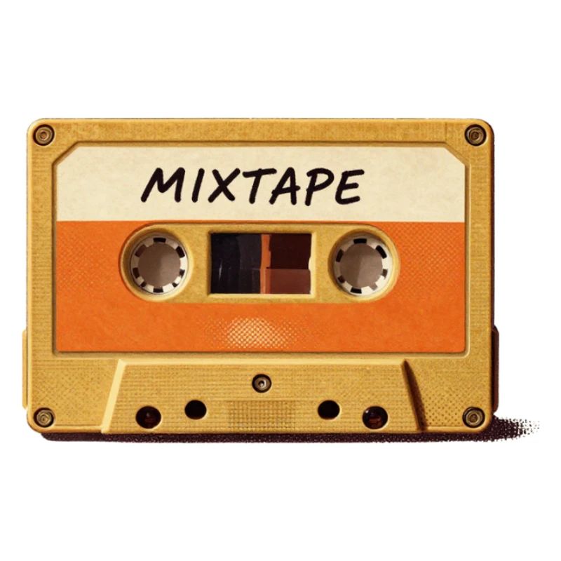 Mixtape Retro Kassette