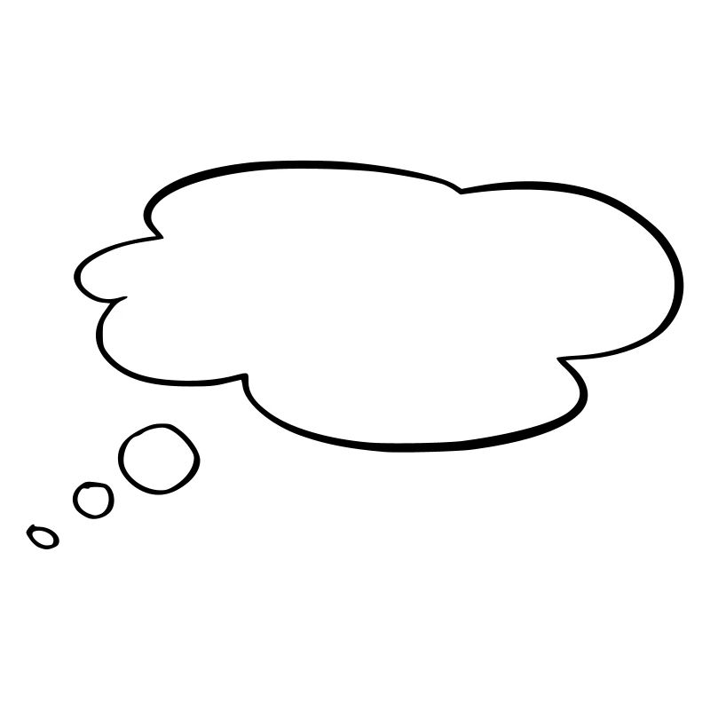 Thought bubble