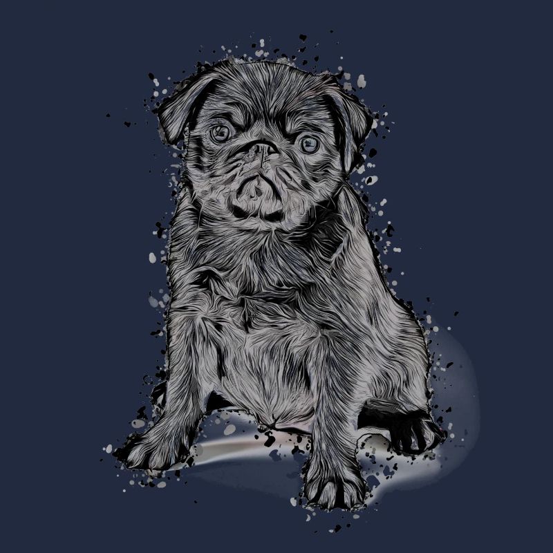 süßes Mops Welpe Geschenkidee Möpse Pug Shirt