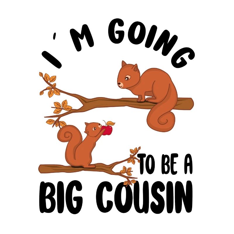 Ich werde große Cousine Eichhörnchen Mädchen